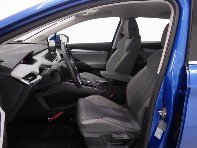 Skoda Enyaq iV 80 Wegklapbare trekhaak - Leder/Alcantara - Achteruitrijcamera - Stuurverwarming - 12% bijtelling