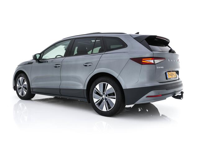 Skoda Enyaq iV 60 [ 3-Fase ] {SOH-87%} (INCL.BTW) *PANO | FULL-LED | DIGI-COCKPIT | CAMERA | KEYLESS | NAVI-FULLMAP | PRIVACY-GLASS | AMBIENT-LIGHT | ECC | PDC | CRUISE | 19''ALU | TOWBAR*