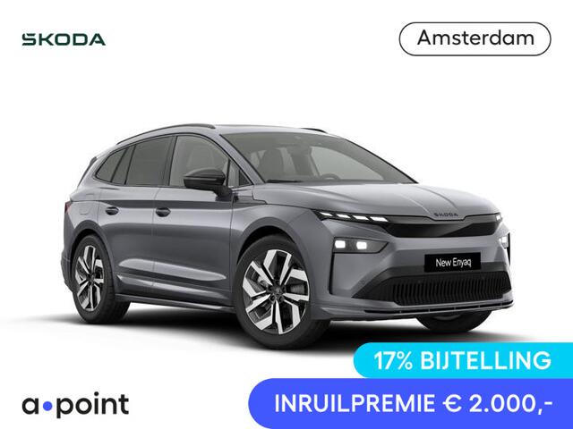 Skoda Enyaq iV 85 Sportline 286pk | Elek. stoel | Adaptive Cruise | 20 inch | blind spot