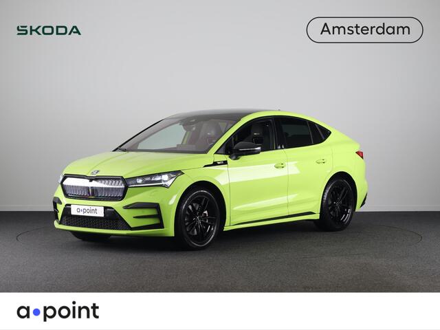 Skoda Enyaq iV Coupé 80 RS 299pk | Panoramadak | Elektrisch verstelbare stoelen met geheugen | Verwarmbare voorstoelen en achterbank |