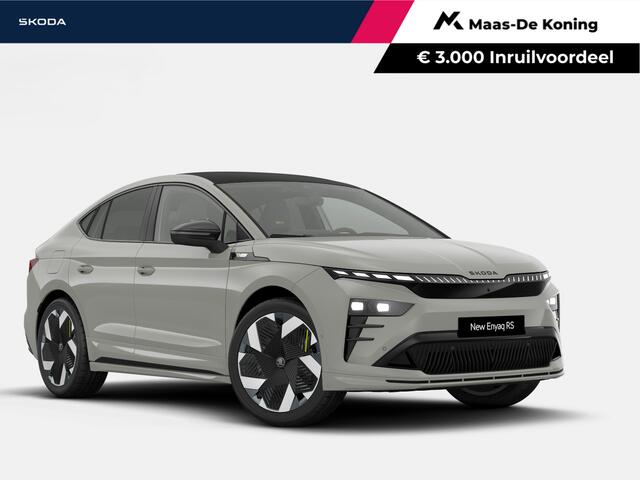 Skoda Enyaq iV coupé RS 340 PK 4x4 | RS Suite interieur design | Business Upgrade Plus pakket Maxx | Trekhaak