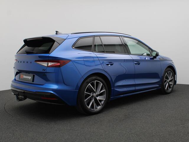 Skoda Enyaq iV 60 Sportline 170PK Aut. SOH 94%, Trekhaak, Virtual Pedal, Keyless, Side Assist, Achteruitrijcamera, Stoel-Stuurverwarming, 20" LM Velgen, Matrix LED-Verlichting