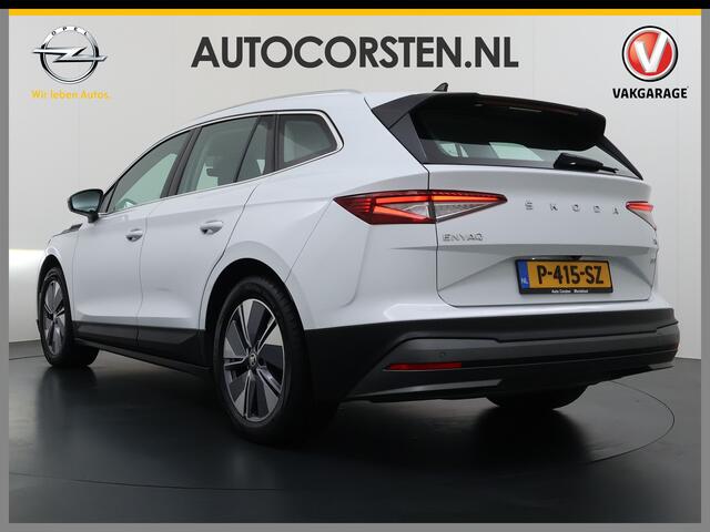 Skoda Enyaq iV 80 Leder Elek.Stoel+Memory Adap.Cruise Head-Up Display Assistentie Pakket Camera Navi Ecc Stuurverwarming Pdc SOH 88% Matrix-Led Lmv Apple Carplay Android Auto Keyless Rijstrooksensor Dodehoek detectie File Zeer compleet!