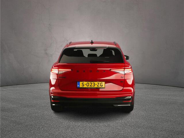 Skoda Enyaq iV 60 180pk Automaat Trekhaak, Warmtepomp, Adaptive cruise control, Navigatie, 360 camera, Achteruitrijcamera, Elektrische achterklep, LED matrix koplampen
