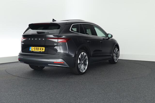 Skoda Enyaq iV 80 204pk Comfort Warmtepomp Leder Panoramadak Keyless Matrix-LED Stoelverwarming