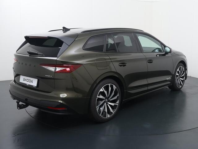 Skoda Enyaq iV 60 Sportline 204 PK | 21" lichtmetalen velgen | Trekhaak | Head-Up Display | Light band | Canton Sound | 360 graden camera |