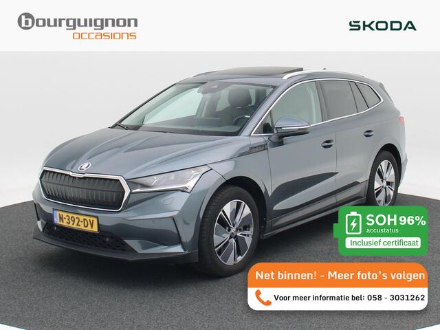 Skoda Enyaq iV 80 204 Pk | Panoramadak | Stoel/Stuur Verwarming | Camera | Climate Controle | Adaptive Cruise | 19 Inch | 89.983 Km !!