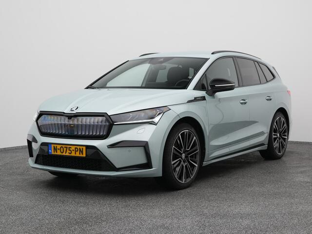 Skoda Enyaq iV 60 Founders Edition Silver | CAMERA | KEYLESS | STUURVERW. | TREKHAAK