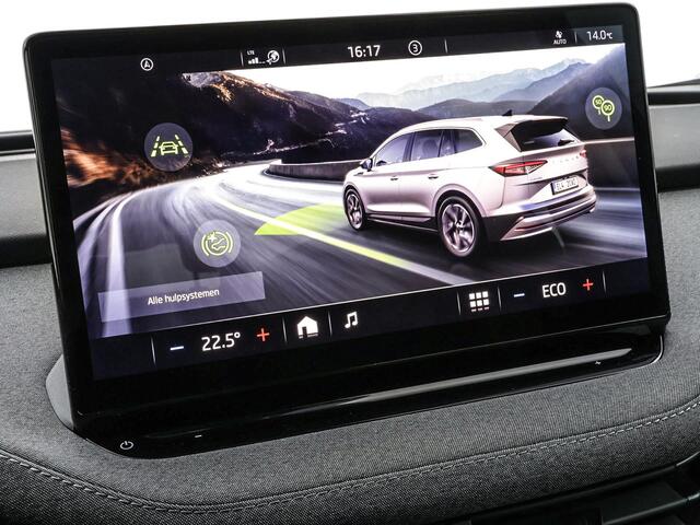 Skoda Enyaq iV 50 150pk Selection · Camera · Apple/Android Car Play · Sfeerverlichting · Cruise Control · 19"Velgen · Navigatie · Verkeersbord Detectie ·