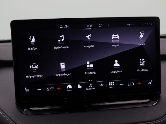 Skoda Enyaq iV 80 Sportline 204 Pk | Panorama dak | Adaptive cruise | Camera | Trekhaak | CarPlay | Stoel Verwarming | 20 Inch