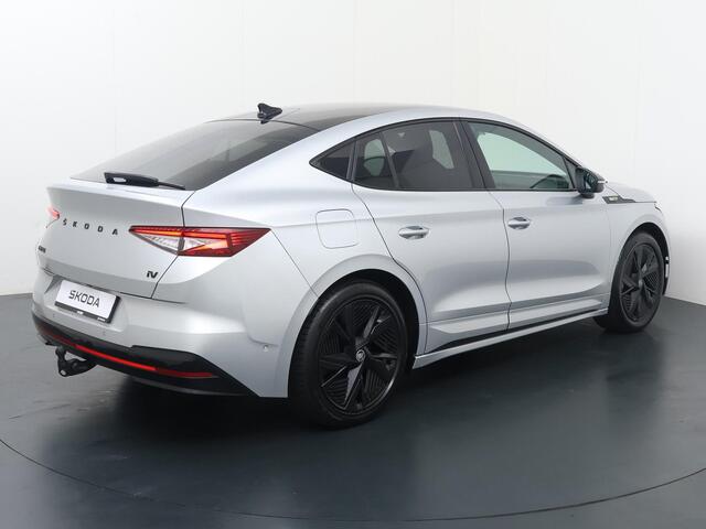 Skoda Enyaq iV Coupé 80 RS | 300 PK | Soh 89% | Trekhaak wegklapbaar | Panoramadak | Canton Sound | 21" LM velgen | Matrix LED koplampen |