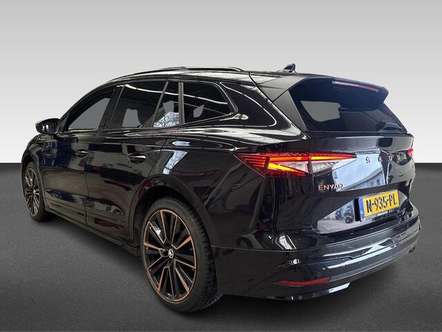 Skoda Enyaq iV 60 Founders Edition Black | 21 inch | Panaromadak | Lederen bekleding