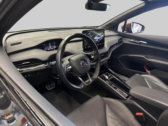 Skoda Enyaq iV 60 Founders Edition Black | 21 inch | Panaromadak | Lederen bekleding