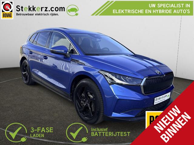 Skoda Enyaq iV 80 Suit Panoramadak | Leer | Trekhaak, Vol Opties, 12 mnd. Bovag