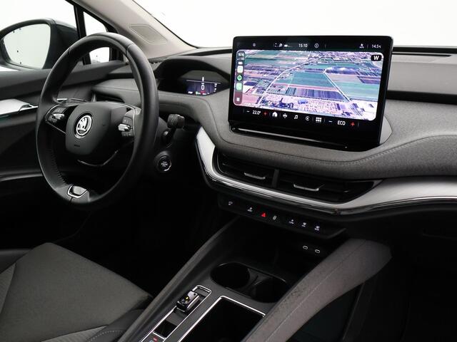 Skoda Enyaq iV 60 + SFEERVERLICHTING | CAMERA | NAVIGATIE | APPLE CARPLAY | ANDROID AUTO | 19 INCH LMV
