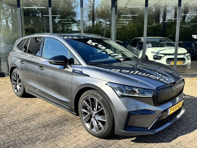 Skoda Enyaq iV 60 Sportline*91%SOH*AHK*Warmtepomp*ACC*Klimaat*Comfort Plus*