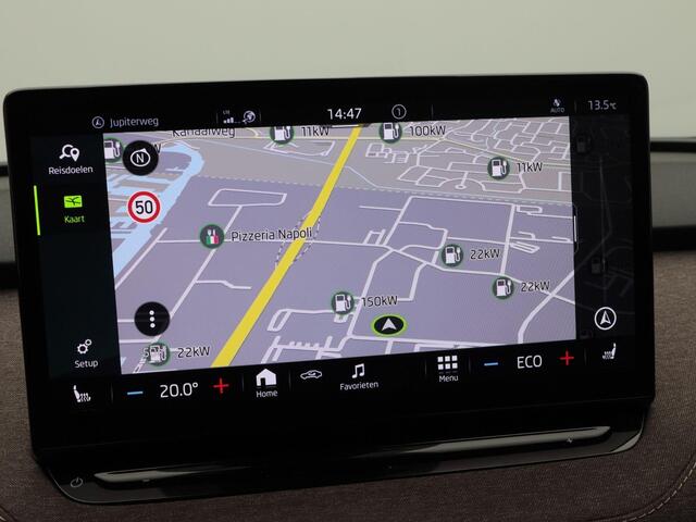 Skoda Enyaq iV 60 First Edition 180 Pk | Stoel/Stuur Verwarming | Camera | Adaptive Cruise | Matrix LED | CarPlay | Climatronic | Navigatie | 20 Inch | 95.608 Km !!