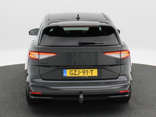 Skoda Enyaq iV 85 Sportline 286 Pk | Stoel/Stuur Verwarming | Trekhaak | Camera | Adaptive Cruise | CarPlay | Navigatie | Matrix Led | 20 Inch | 37.475 Km !!