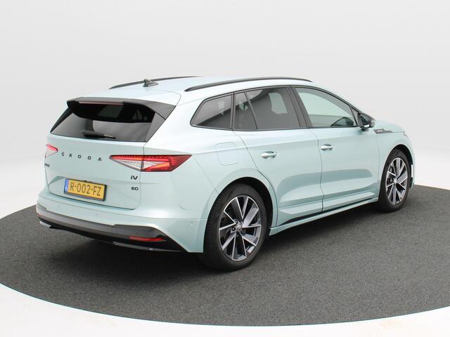 Skoda Enyaq iV 60 Sportline 180 Pk | Stuur/Stoel Verwarming | Adaptive Cruise | Matrix LED | Climatronic | CarPlay | Camera | 20 Inch | 59.476 Km !!