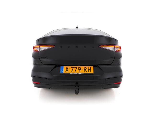 Skoda Enyaq iV Coupé 85 Sportline [ 3-Fase ] {SOH-95%} (INCL.BTW) *PANO | ADAPTIVE-CRUISE | LEATHER-ALCANTARA | FULL-LED | BLINDSPOT | HEATED-SPORTSEATS | CAMERA | KEYLESS | PRIVACY-GLASS | SHIFT-PADLLES | TOWBAR | 20''ALU*
