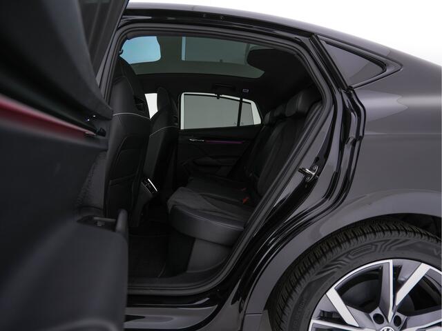Skoda Enyaq iV Coupé 85 Sportline [ 3-Fase ] {SOH-95%} (INCL.BTW) *PANO | ADAPTIVE-CRUISE | LEATHER-ALCANTARA | FULL-LED | BLINDSPOT | HEATED-SPORTSEATS | CAMERA | KEYLESS | PRIVACY-GLASS | SHIFT-PADLLES | TOWBAR | 20''ALU*