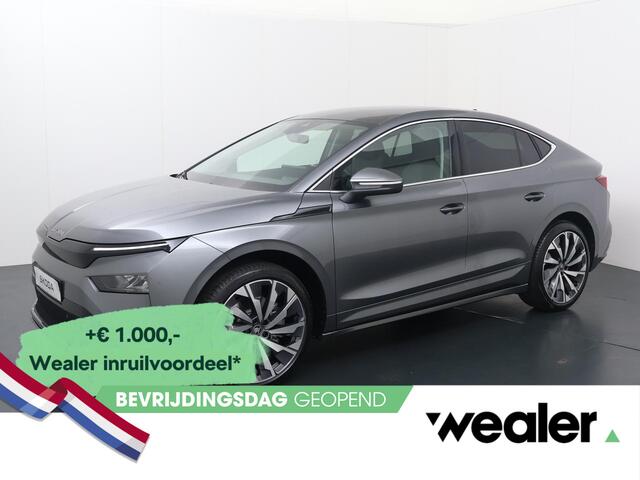 Skoda Enyaq iV Coupé 85 Selection Elektromotor 286 PK | 21" Lichtmetalen velgen | Trekhaak | Clever Upgrade Pakket |