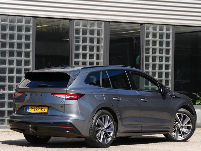 Skoda Enyaq iV 80 SPORTLINE/ TREKHAAK/ WARMTEPOMP/ MATRIX LED/ SOH 96%