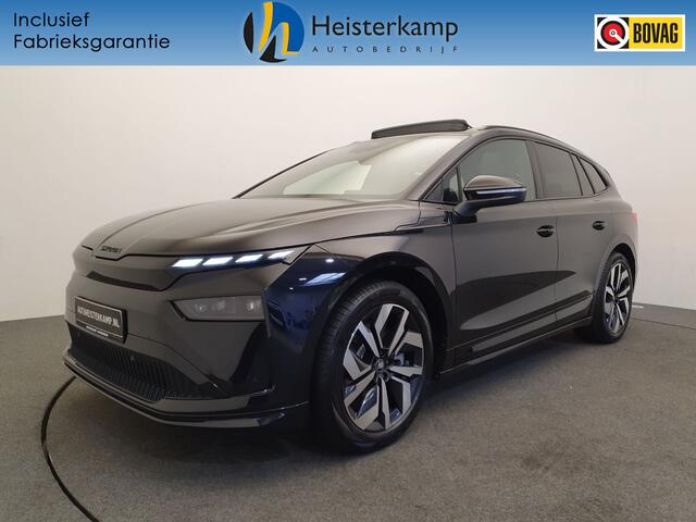 Skoda Enyaq iV 85 Sportline 82 kWh 286pk Wegklapbare trekhaak, Panoramadak, Warmtepomp
