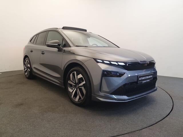 Skoda Enyaq iV 85 Sportline 82 kWh 286pk Wegklapbare trekhaak, Panoramadak, Warmtepomp