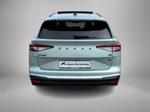 Skoda Enyaq iV 80 Sportline 150kW/204PK · Panoramadak · Apple/Android Car Play · Camera + Parkeersensoren