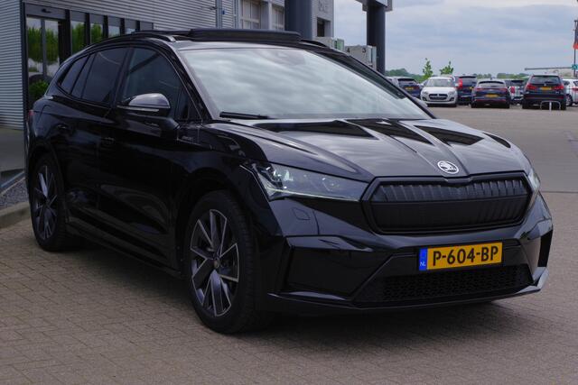 Skoda Enyaq iV 60 Sportline 180 PK, 90% SOH, Panoramadak, Adap. Cruise Control, Stoelverwarming, Camera