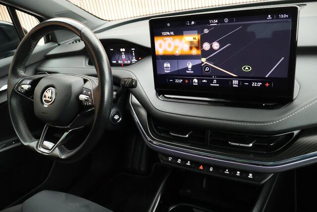 Skoda Enyaq iV 60 180pk Sportline SOH 89% Panoramadak Trekhaak Camera Navigatie