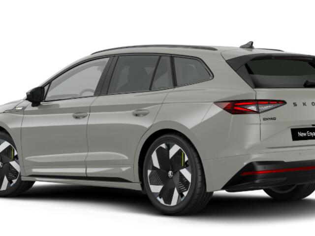 Skoda Enyaq iV RS Elektromotor 250 kW / 340 PK SUV Elektrische 21'' vision velgen | Panoramisch schuif/kanteldak | 3.000,- inruilbonus!!