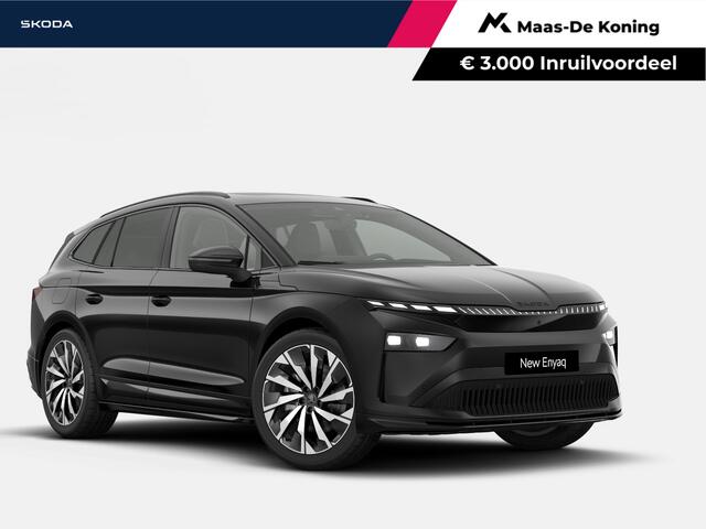 Skoda Enyaq iV Sportline Elektromotor 210 kW / 286 PK SUV 21'' velgen | Panoramisch schuif/kanteldak | wegklapbare trekhaak
