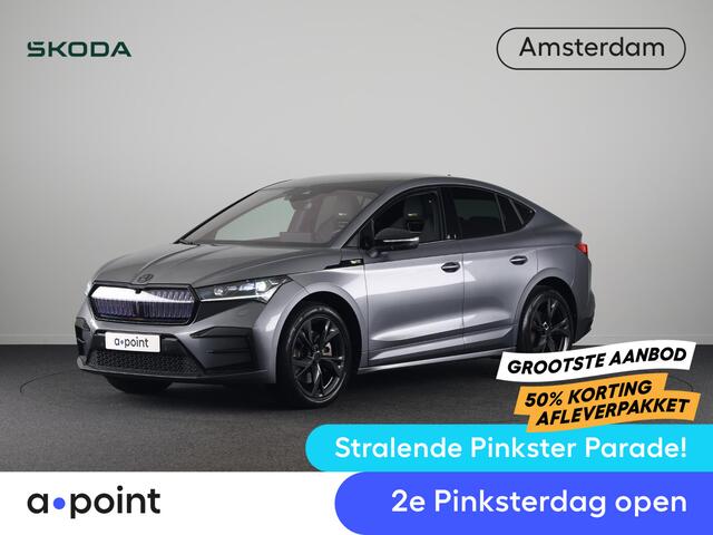 Skoda Enyaq iV Coupé 80 RS 299PK | Panoramadak | Lederen bekleding | Canton Audio | Apple Carplay /- Android auto