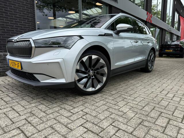 Skoda Enyaq iV 80 First Edition - Wegkl. Trekhaak | Carpay | Memory stoel