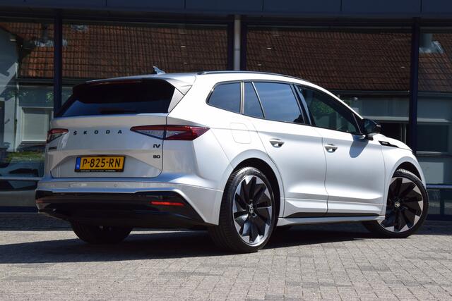 Skoda Enyaq iV 80 Sportline | Org. NL | BOVAG Garantie | Adaptive Cruise Control | 21'' Velgen | Matrix Koplampen | Apple Carplay/Android Auto | Stoel&Stuurverwarming | Achteruitrijcamera |