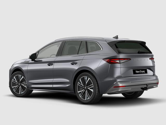 Skoda Enyaq iV Business Edition 85 | 20" inch velgen Neptune | Achterbumper en dorpels in carosseriekleur | Elektrisch wegklapbare trekhaak | ¤3000,- inruilpremie |