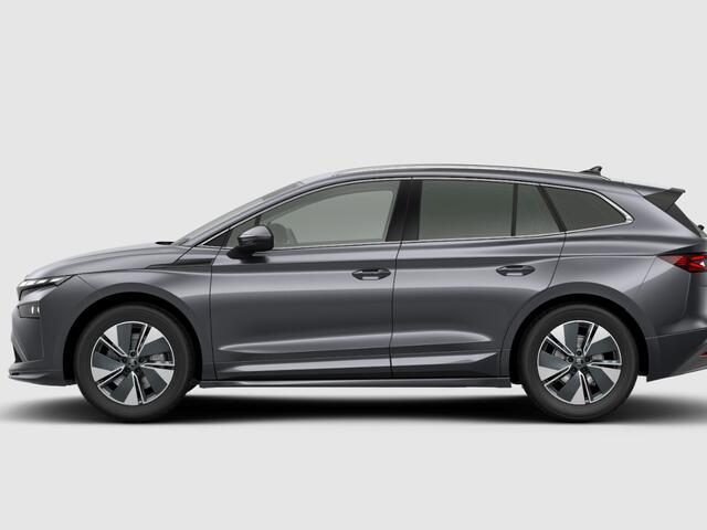 Skoda Enyaq iV Business Edition 85 | 19" inch velgen Regulus | Elektrisch wegklapbare trekhaak | Achterbumper en dorpels in carosseriekleur | ¤3000,- inruilpremie |