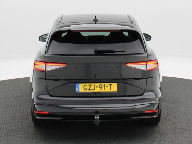 Skoda Enyaq iV 85 Sportline 286 Pk | Stoel/Stuur Verwarming | Trekhaak | Camera | Adaptive Cruise | CarPlay | Navigatie | Matrix Led | 20 Inch | 37.475 Km !!