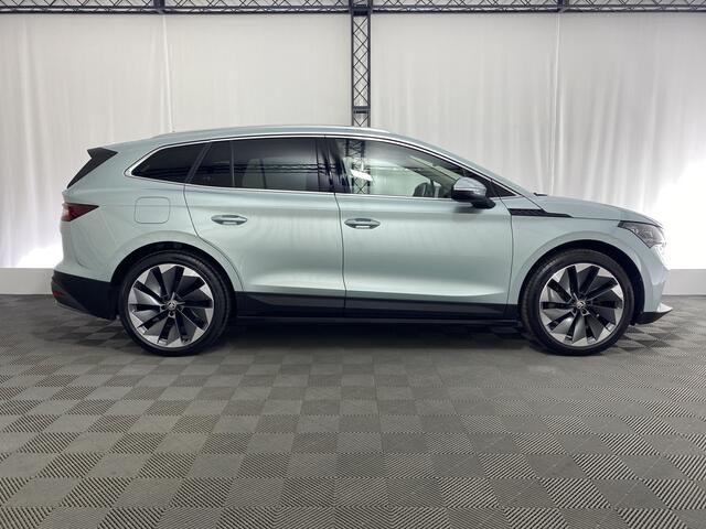 Skoda Enyaq iV 80 First Edition | Apple carplay | Navi | Trekhaak | Leer | LED | El. stoel links | El. achterklep | 21 inch