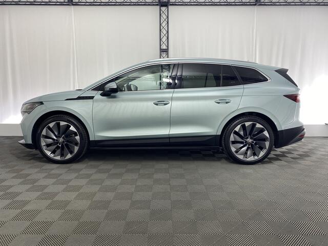 Skoda Enyaq iV 80 First Edition | Apple carplay | Navi | Trekhaak | Leer | LED | El. stoel links | El. achterklep | 21 inch