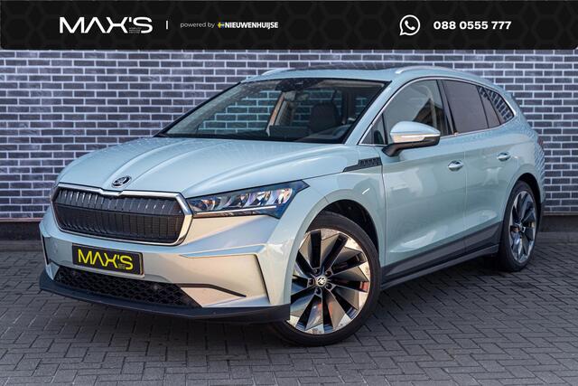 Skoda Enyaq iV 60 | Panoramadak | Trekhaak | 100kW laadmogelijkheid | Lichtmetalen Velgen 21 inch | Keyless Entry | Navigatie | LED Koplampen | Parkeersensoren