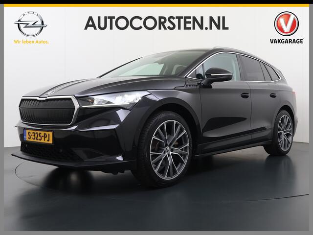Skoda Enyaq iV 80 SOH 95% Trekhaak 3-Zone Ecc Stuur+Stoelverwarming Lmv 21" Camera Apple Carplay Android Auto Keyless advanced Pdc Led Privacy Glas P-Assist DAB Isofix Rijstrooksensor 1.000KG Trekgewicht 1e Eigenaar Origineel Nederlandse Auto