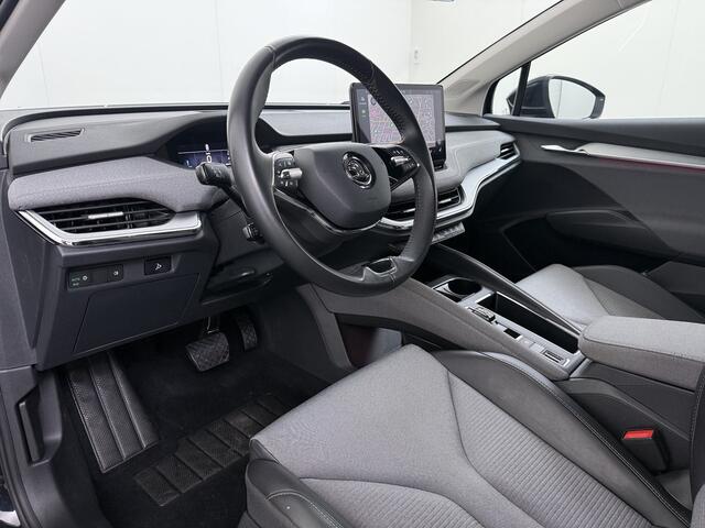 Skoda Enyaq iV 80 SOH 95% Trekhaak 3-Zone Ecc Stuur+Stoelverwarming Lmv 21" Camera Apple Carplay Android Auto Keyless advanced Pdc Led Privacy Glas P-Assist DAB Isofix Rijstrooksensor 1.000KG Trekgewicht 1e Eigenaar Origineel Nederlandse Auto