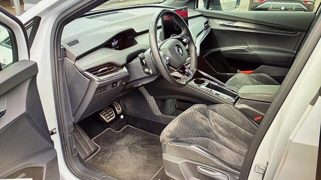 Skoda Enyaq iV BWJ 2022 | 60 Sportline SOH 91,72% | SPORTSTOELEN | LEER/ALCANTARA | CARPLAY | CAMERA A | CLIMA |
