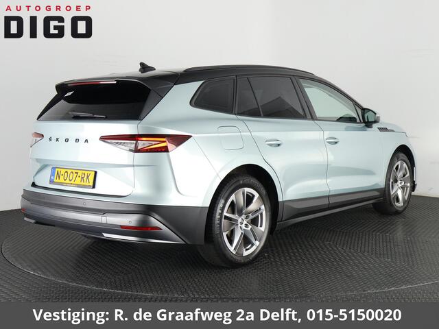 Skoda Enyaq iV 60 Two-Tone 400 km actieradius! | Navigatie | Parkeersensoren | Privacy Glass |