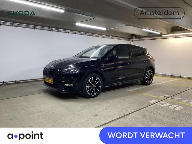 Skoda FABIA 1.0 TSI Monte Carlo 115 pk Automaat (DSG) | Verlengde garantie | Navigatie via App | Parkeersensoren | Achteruitrijcamera | Adaptieve cruise control | Stoelverwarming |