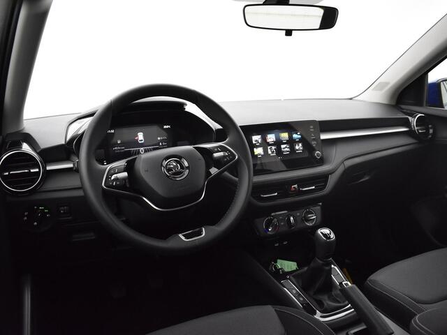 Skoda FABIA 1.0 Tsi 95pk Selection Apple/Android Car Play · Cruise Control · P-Sensoren · Airco · Verkeersbord Herkenning · 15'' Inch · Garantie t/m 05-09-2028 of 100.000km