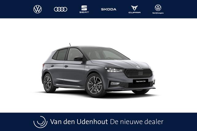 Skoda FABIA 1.0 TSI Greentech 95 5MT Monte Carlo Verwarmbare stoelen voor